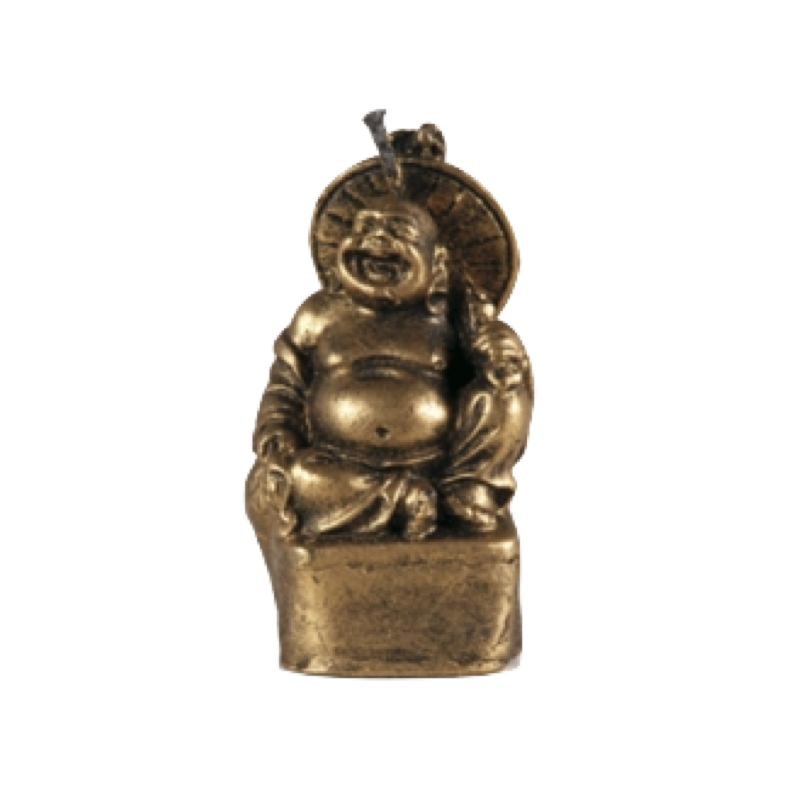 candle buddha golden