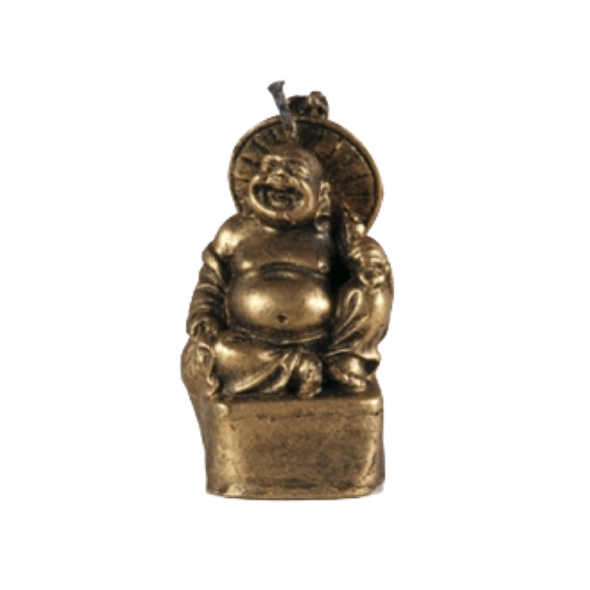 candle buddha golden