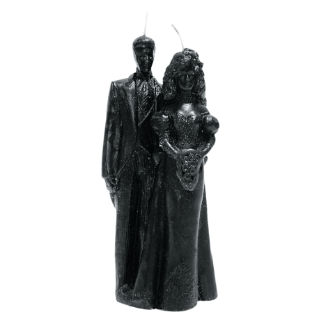 candle couple marrigae black