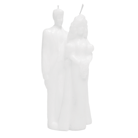 candle couple marriage white