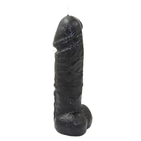 candle penis black phallus