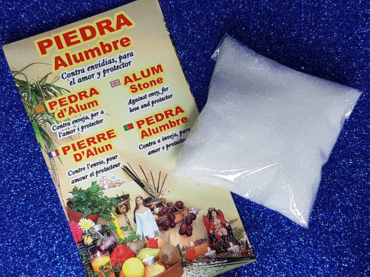 ALUMBRE EN POLVO 60gr. RITUAL / ALUM POWDER 60gr. SPELL WICCA WITCHCRAFT