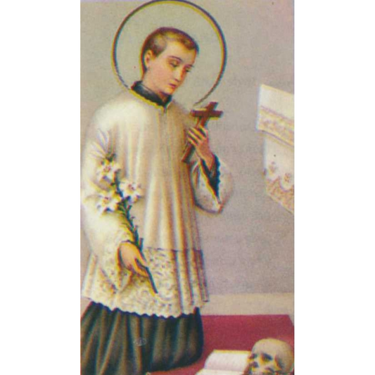 Religious Stamp SAN LUIS GONZAGA, Religion / Religious Card 
