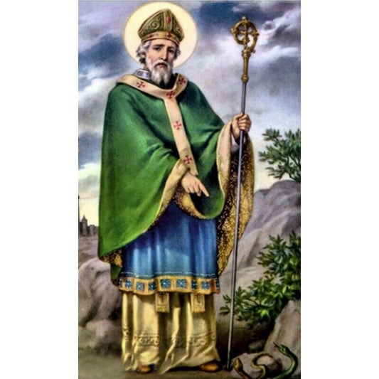 Saint Patrick's Day Religious Stamp, Religion / Religious Card 