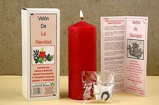 Velon Especial NAVIDAD / CHRISTMAS Candle, Ritual, Spell