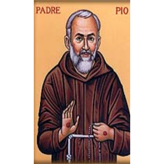 PADRE PIO Religious Stamp, Religion / Religious Card 
