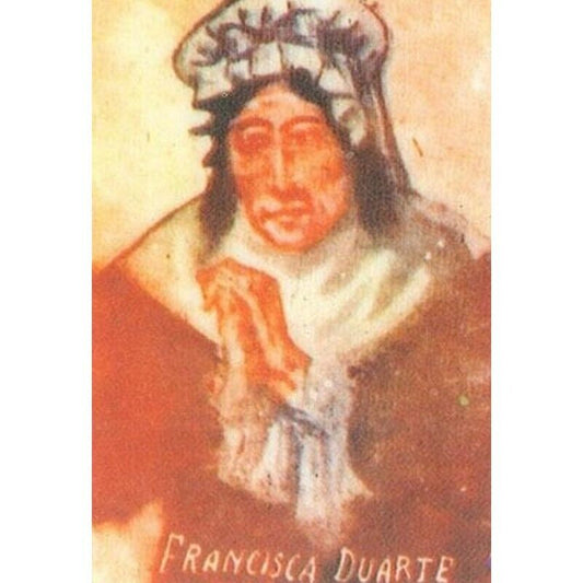 FRANCISCA DUARTE Stamp, Religion, Santeria / Religious Card 