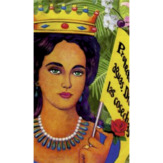 Timbre MARIA LIONZA, Religion, Santeria / Carte religieuse 