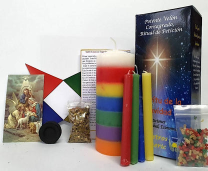 Complete Ritual SPIRIT OF CHRISTMAS Petition Candle / Spell Witchcraft 