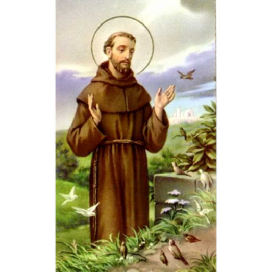 Religious Stamp SAN FRANCISCO DE ASIS, Religion / Religious Card 
