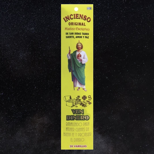 Incense Sticks SAN JUDAS TADEO (Come Money) / St Jude Thaddeus Sticks 