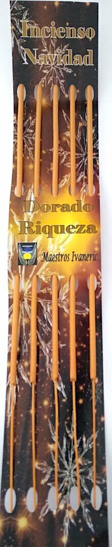 Special Christmas Incense GOLDEN WEALTH / Christmas Incense Wealth Stick 