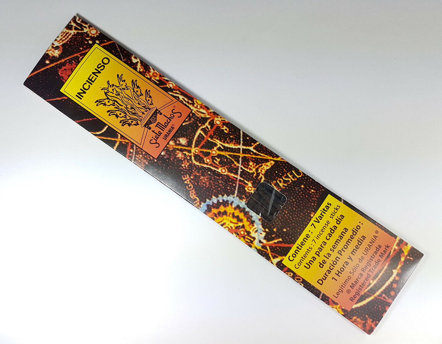 Incienso SIETE MACHOS Varillas · Sello de Garantia / Incense 7 MACHOS, Sticks