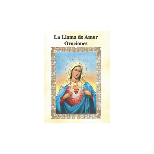 Little Book of Prayers THE FLAME OF LOVE / Prayer Book, Santeria, Religion 