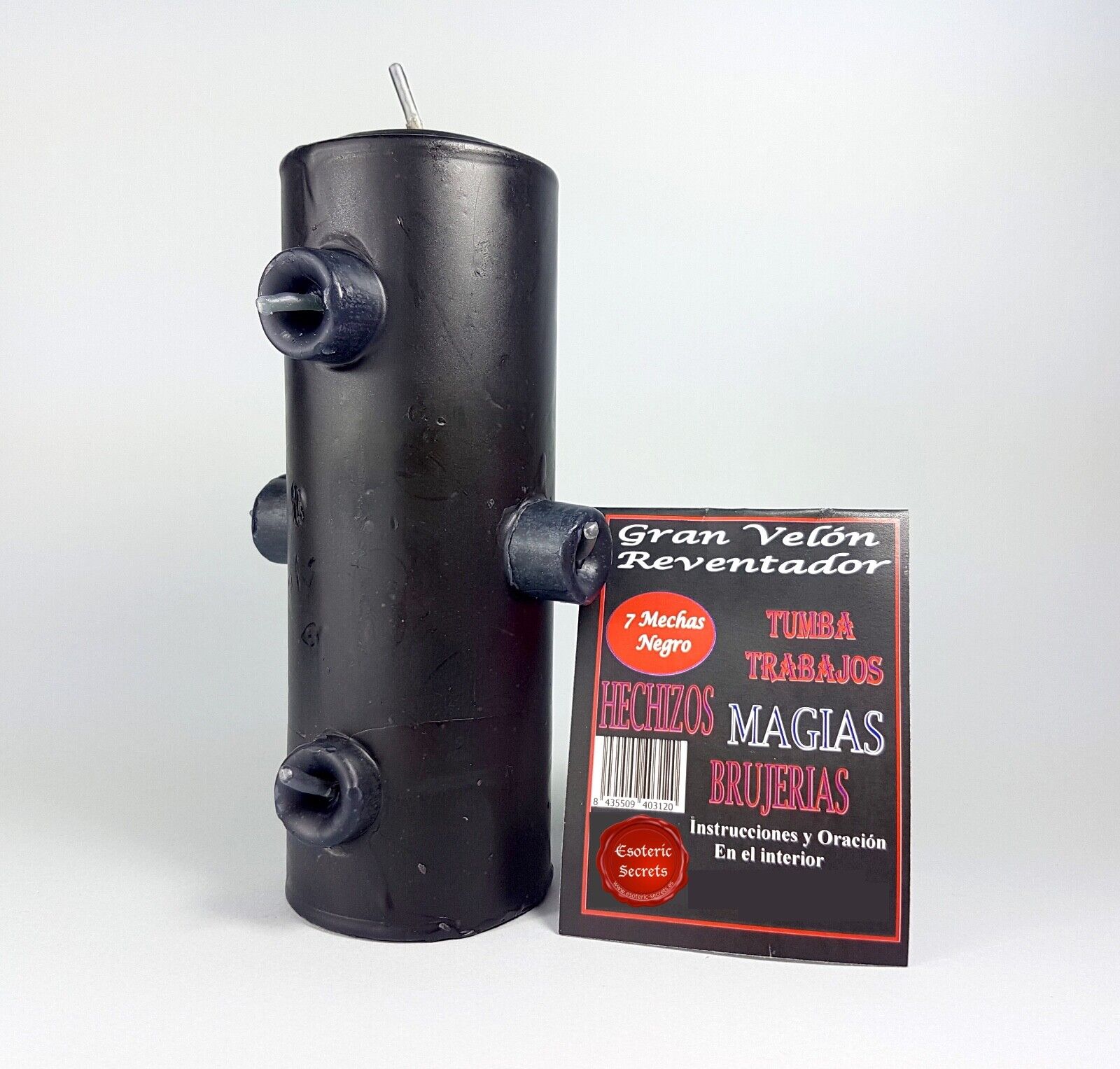 velon 7 mechas negro candle