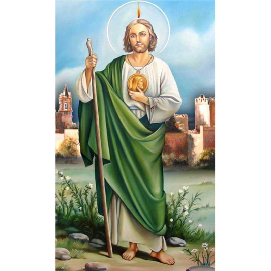 Impression religieuse de Saint Jude (Bénédiction du foyer), Religion / Carte religieuse 