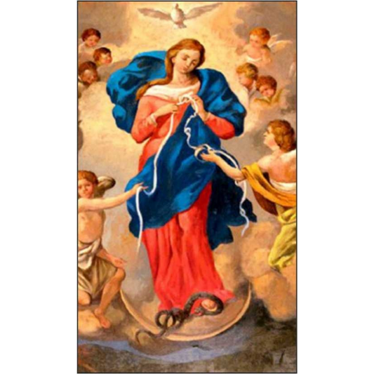 Religious Stamp MARIA DESATANUDOS, Religion / Religious Card 