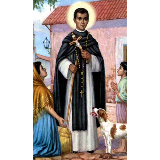 Religious Stamp SAN MARTIN DE PORRES, Religion / Religious Card 