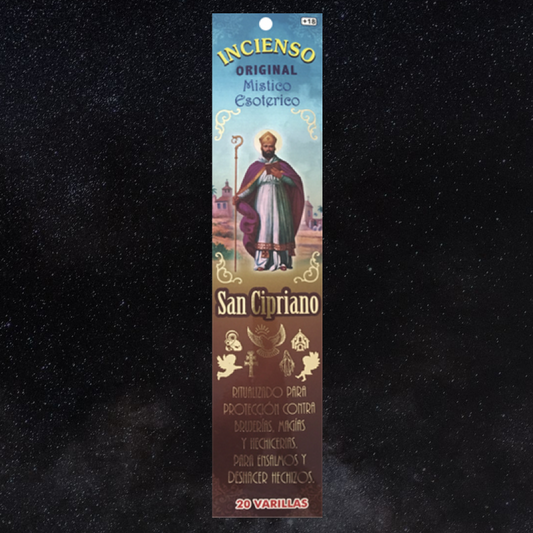 Incense Sticks SAN CIPRIANO (Protection) / St Cyprian Incense Sticks, Ritual 