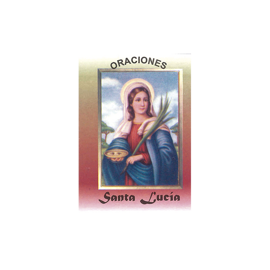 Little Book of Prayers SANTA LUCIA / St Lucy Prayer Book, Santeria, Religion 