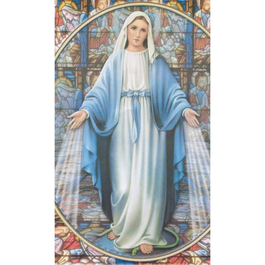 Impression religieuse DAME DE LA FOUDRE, Religion / Carte religieuse 