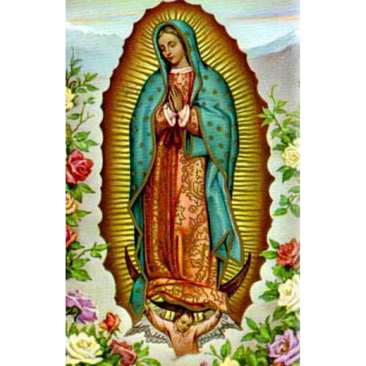 Timbre religieux VIERGE DE GUADALUPE (MEXIQUE), Religion / Carte religieuse 
