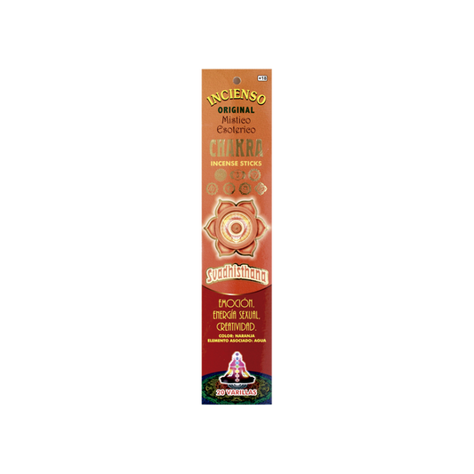 Incense Second CHAKRA SWADISHTHANA (Emotion, Sexual Energy, Creativity) 