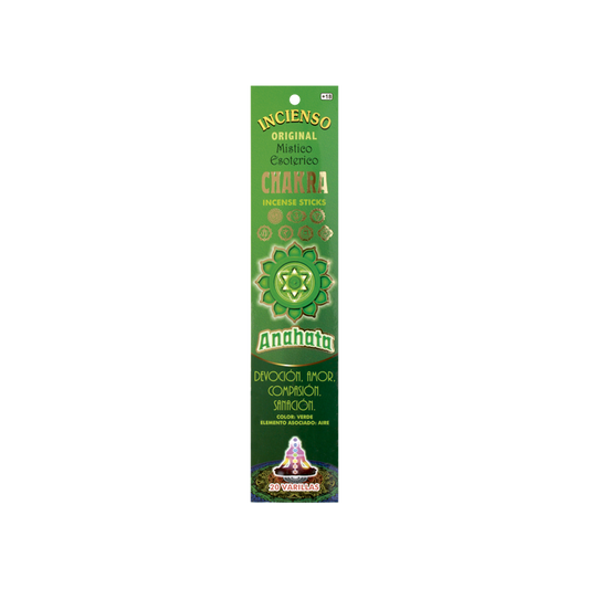 Incense Sticks Quarter CHAKRA ANAHATA (Devotion, Love, Compassion, Healing) 