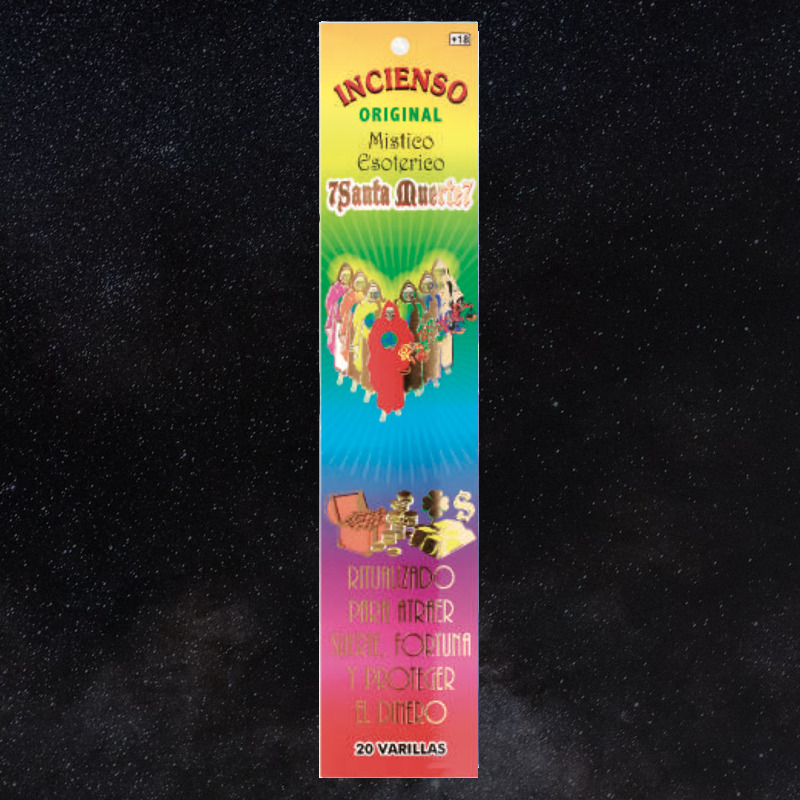 Incense Sticks SANTA MUERTE 7 Colors / Holy Death Incense Sticks, Ritual