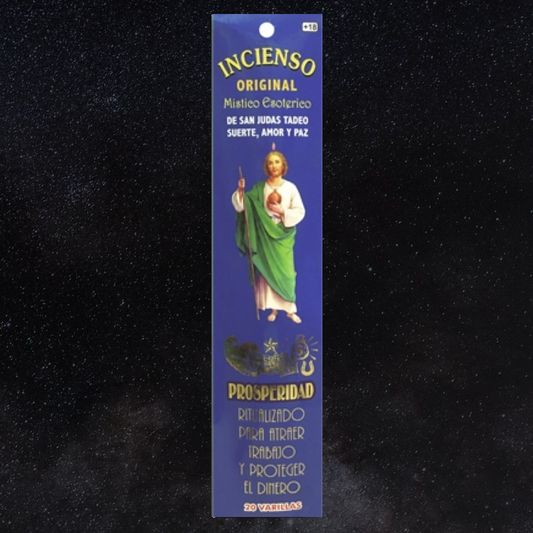Incense Sticks SAN JUDAS TADEO (Prosperity) / St Jude Thaddeus Sticks 