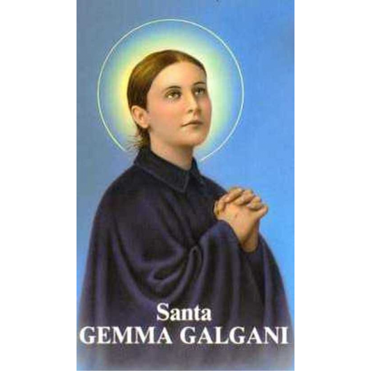 Religious Stamp SANTA GEMA GALGANI, Religion / St Gemma Religious Card 