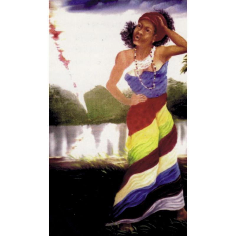 Estampa OYA, Religion, Santeria / Religious Card