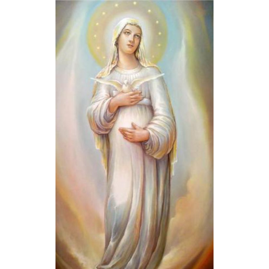 Religious Print Virgin of the Sweet Wait, Religion / Religious Card