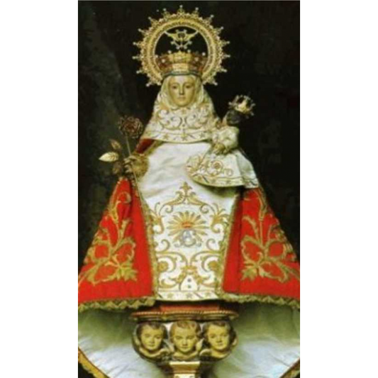 Religious Stamp VIRGIN OF COVADONGA, Religion / Religious Card 