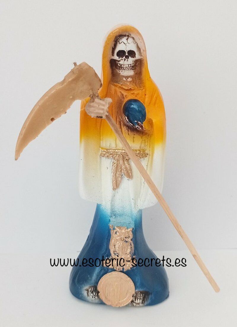 Figura SANTA MUERTE Abrecaminos 15cm / Open Roads Holy Death, Statue, Santeria