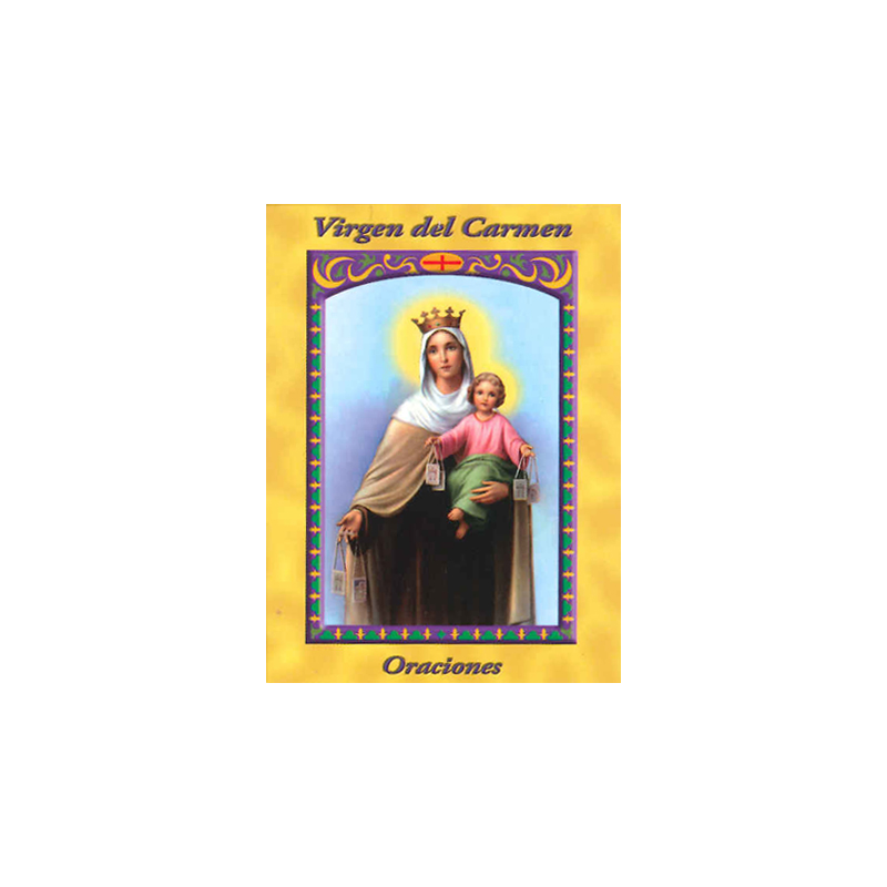 Little Book of Prayers VIRGEN DEL CARMEN / Prayer Book, Santeria, Religion 