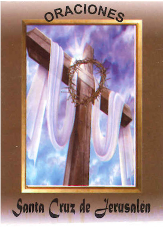 Little Book of Prayers HOLY CROSS OF JERUSALEN / Prayer Book, Santeria, Religion 