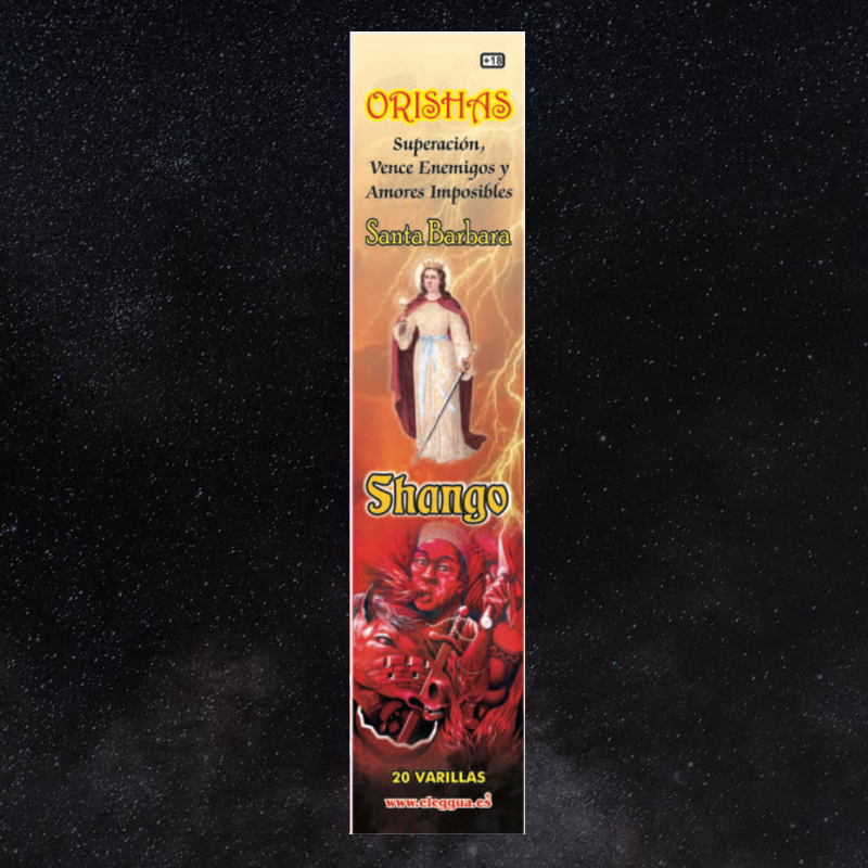 Incense Sticks CHANGO (Santa Barbara) / Shango, Xango Incense Sticks 