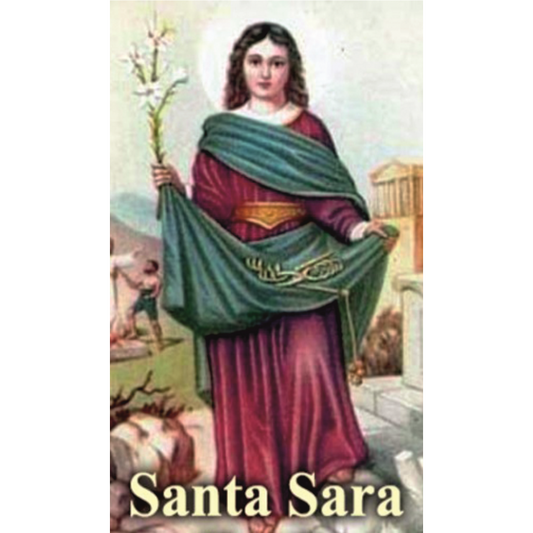 SANTA SARA Religious Stamp, Religion / Religious Card 