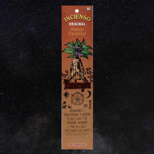 Incense Sticks MANDRAGORA / MANDRAKE Incense Sticks, Ritual, Spell Witchcraft 