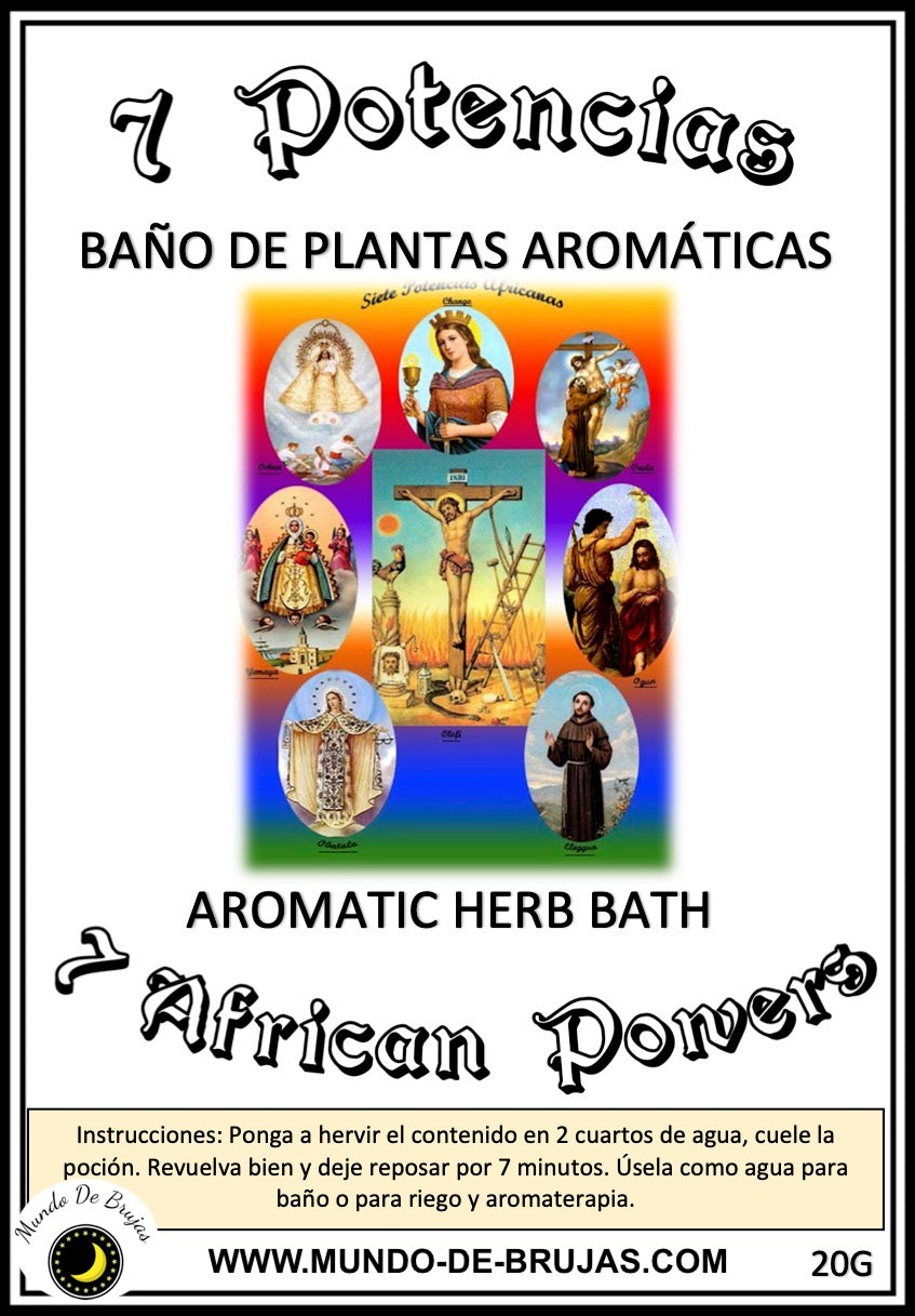 baño de plantas 7 potencias africanas