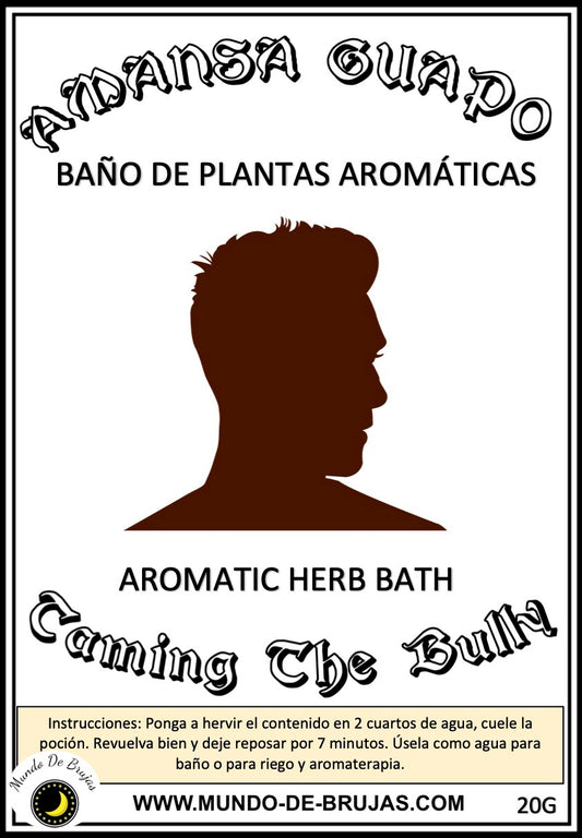 baño plantas amansa guapo