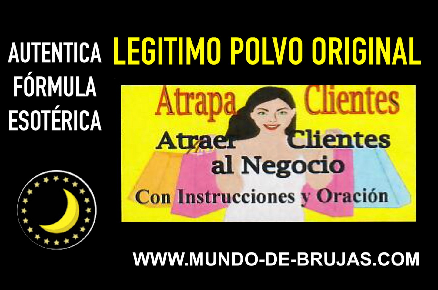 polvo atrae clientes, llama clientes