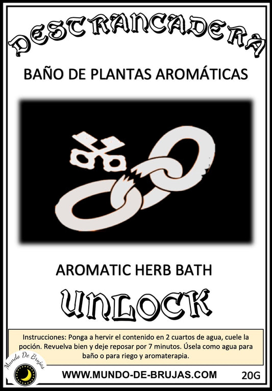 baño de plantas destrancadera unlock