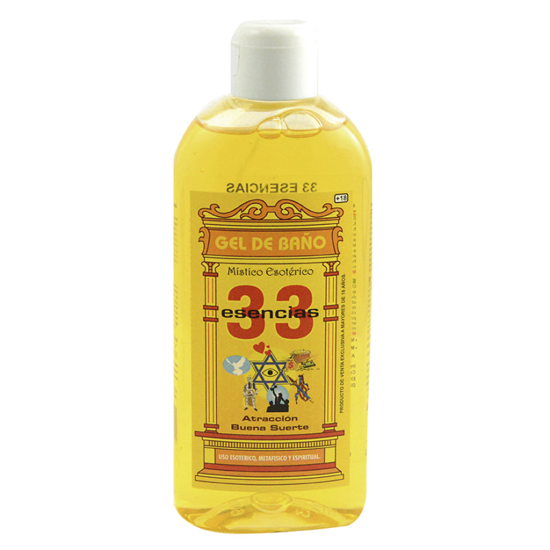 gel de baño 33 esencias esoterico