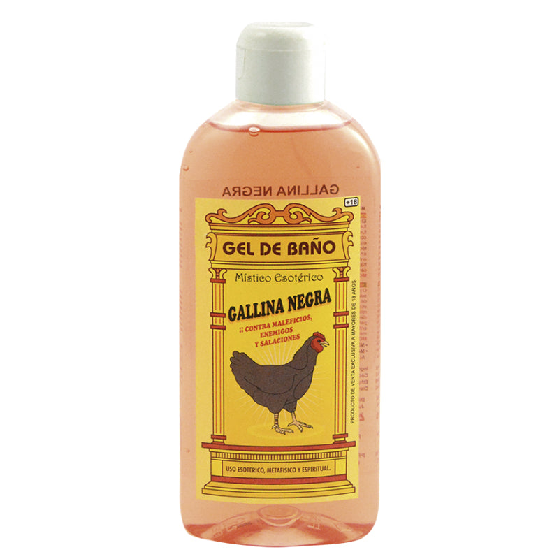 gel de baño gallina negra esoterico