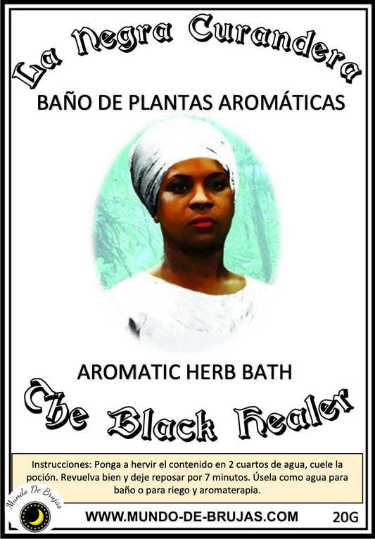 baño de plantas negra curandera