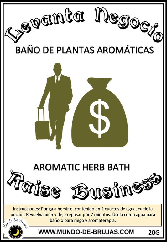 baño de plantas levanta negocios