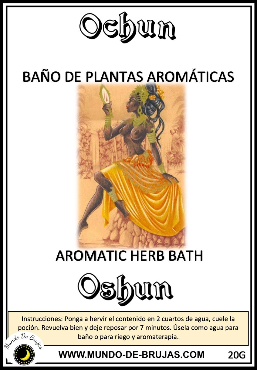 baño de plantas ochun