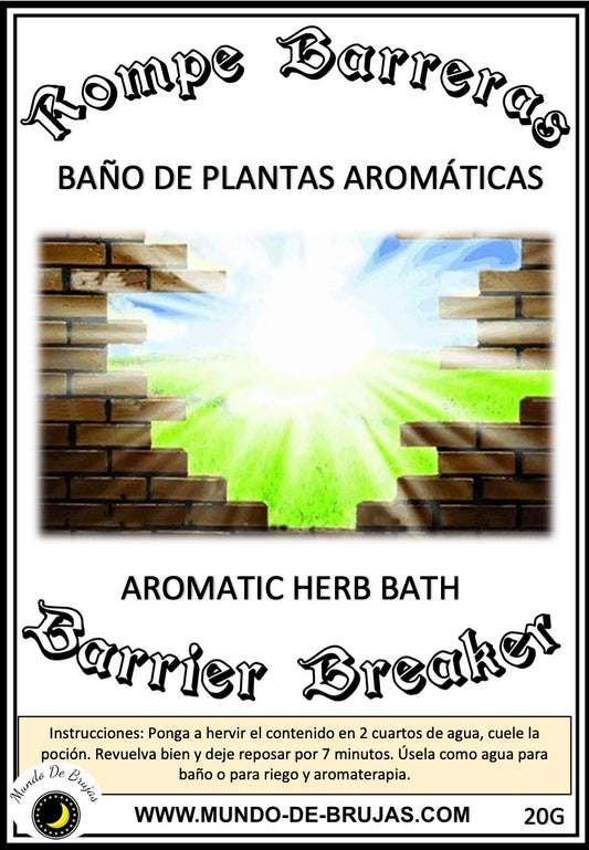 baño de plantas rompe barreras